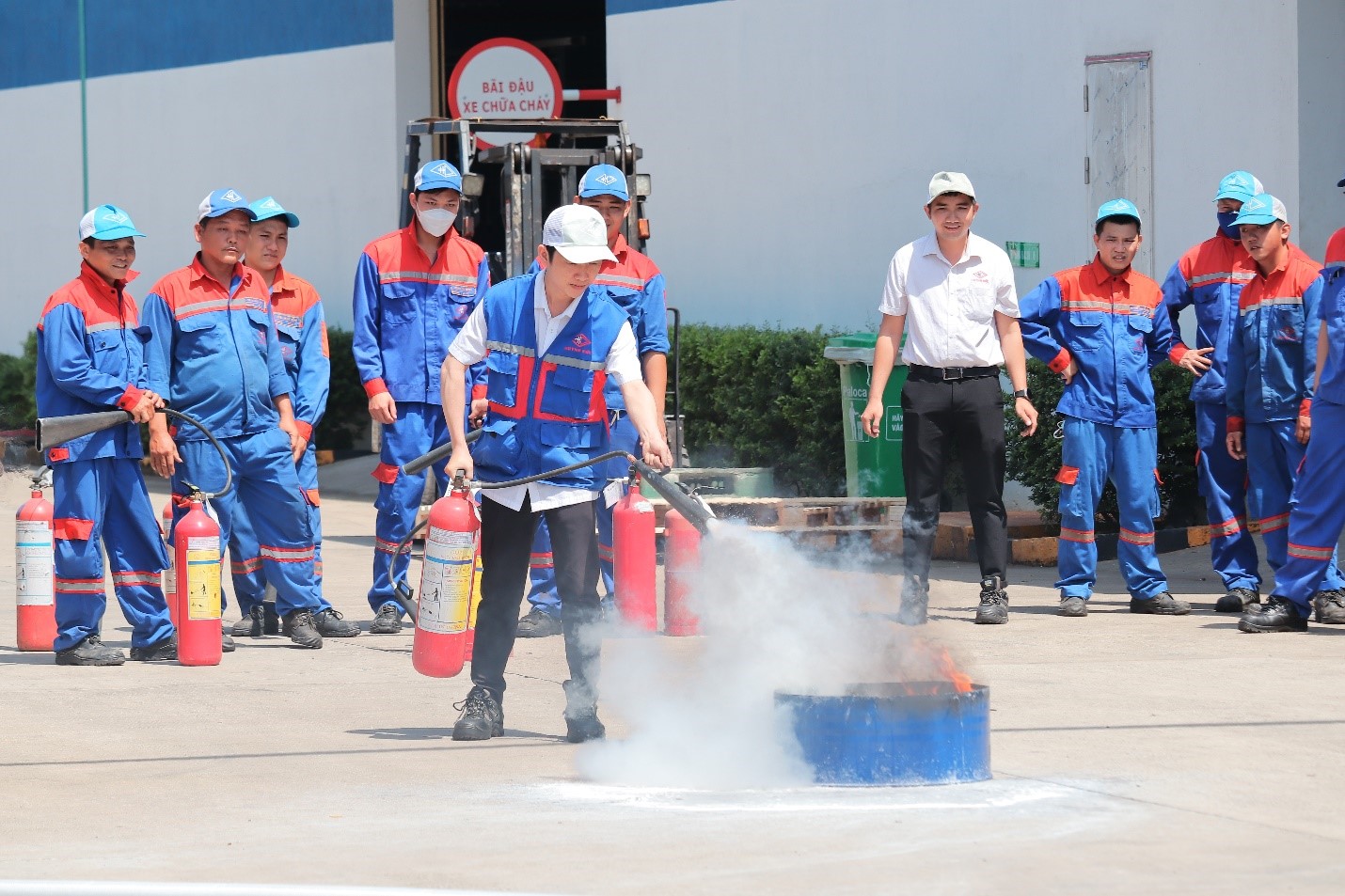 BOOSTING FIRE SAFETY AT HUYNH DUC